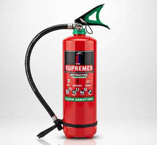 Clean agent fire extinguisher